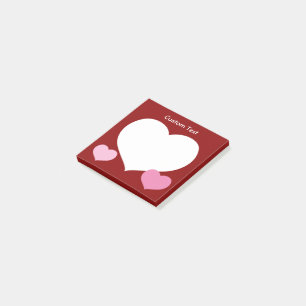 Post-it® Icône Coeur plat