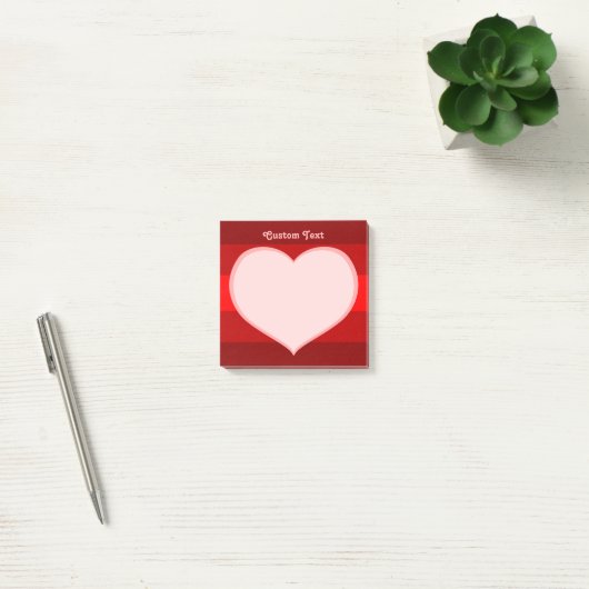 Post-it® Icône Coeur plat (Bureau)