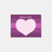Post-it® Icône Coeur plat (Devant)