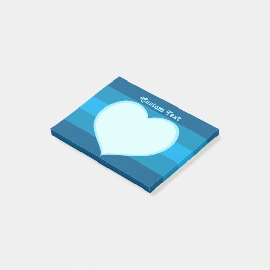 Post-it® Icône Coeur plat (Incliné)