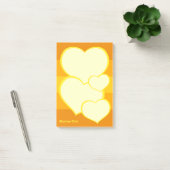 Post-it® Icône Coeur plat (Bureau)