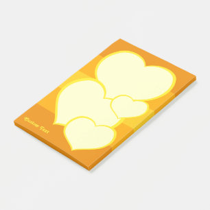 Post-it® Icône Coeur plat