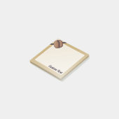 Post-it® Icône de grain de café (Incliné)