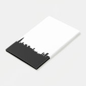 Post-it® Icônes architecturales de Chicago City en Silhouet (Incliné)