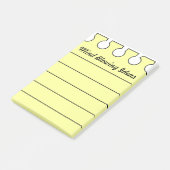 Post-it® Idées créatives amusantes Personnalisées (Incliné)