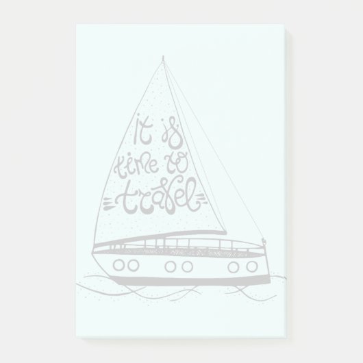 Post-it® Il est temps de voyager (Devant)
