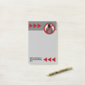 Post-it® Il est temps d'éradiquer la cybercriminalité sans  (Sur un bureau)