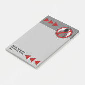 Post-it® Il est temps d'éradiquer la cybercriminalité sans  (Incliné)