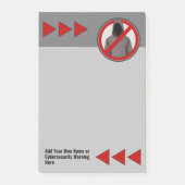 Post-it® Il est temps d'éradiquer la cybercriminalité sans  (Devant)