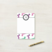 Post-it® Il pleut des teckels (Sur un bureau)