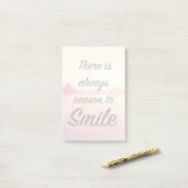 Post-it® Il y a toujours raison de sourire (Sur un bureau)