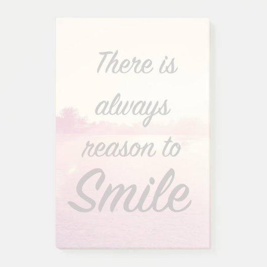 Post-it® Il y a toujours raison de sourire (Devant)