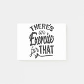 Post-it® Il y a un exercice pour ça (Devant)