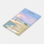 Post-it® Île de vacances 1 Personnalisée (Incliné)