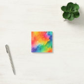 Post-it® illustration abstraite couleurs de l'arc-en-ciel (Bureau)