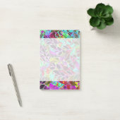 Post-it® Illustration abstraite florale de notes (Bureau)