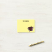 Post-it® Illustration d'accordion (Sur un bureau)