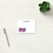 Post-it® Illustration d'aubergine (Bureau)