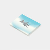 Post-it® Illustration d'avion militaire A10 (Incliné)