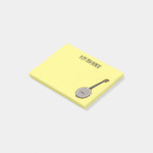 Post-it® Illustration de Banjo (Incliné)