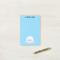 Illustration de bébé phoque mignon et duveteux
