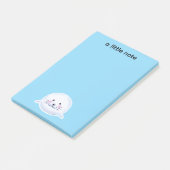 Post-it® Illustration de bébé phoque mignon et duveteux (Incliné)