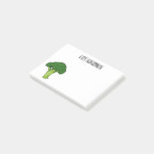 Post-it® Illustration de Broccoli (Incliné)