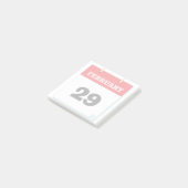 Post-it® Illustration de calendrier Enregistrer la date (Incliné)