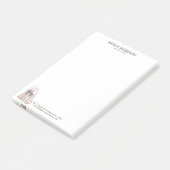 Post-it® Illustration de chaussures Stiletto (Incliné)