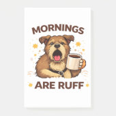 Post-it® Illustration de chien confortable (Devant)