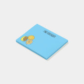 Post-it® Illustration de citron (Incliné)
