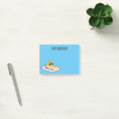 Post-it® Illustration de citron cheesecake (Bureau)