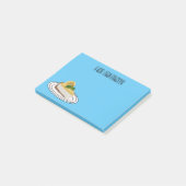 Post-it® Illustration de citron cheesecake (Incliné)