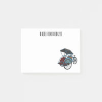 Illustration de cyclo-pousse