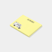 Post-it® Illustration de dessin animé Campervan (Incliné)