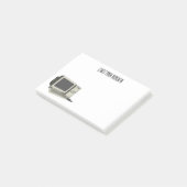 Post-it® Illustration de dessin sur ordinateur (Incliné)