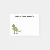 Post-it® Illustration de dinosaure T rex drôle (Devant)