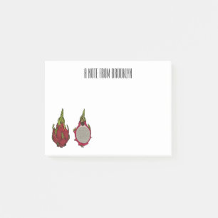 Post-it® Illustration de dragon fruit