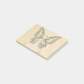 Post-it® Illustration de femme volant papillon Flapper (Incliné)