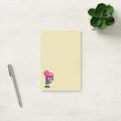 Post-it® Illustration de fille zombie mignonne (Bureau)
