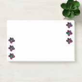 Post-it® Illustration de fleur (Bureau)