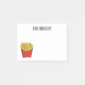 Post-it® Illustration de frites (Devant)