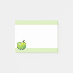 Post-it® Illustration de fruit de pomme verte dessin animé