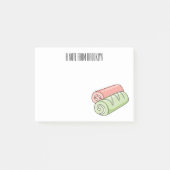 Post-it® Illustration de gâteau suisse roll / roll (Devant)