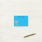Post-it® Illustration de jerboa aux longues oreilles (Sur un bureau)