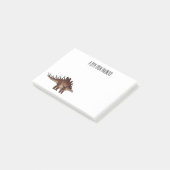 Post-it® Illustration de Kentrosaurus (Incliné)
