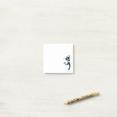 Post-it® Illustration de la danseuse hip hop cool (Sur un bureau)
