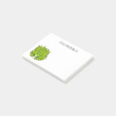 Post-it® Illustration de la feuille de limon (Incliné)