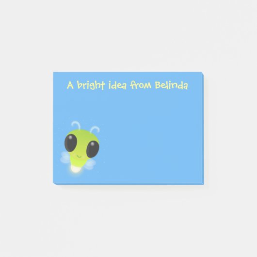 Post-it® Illustration de la luciole mignon (Devant)