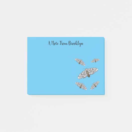 Post-it® Illustration de la papine géante léopard (Devant)